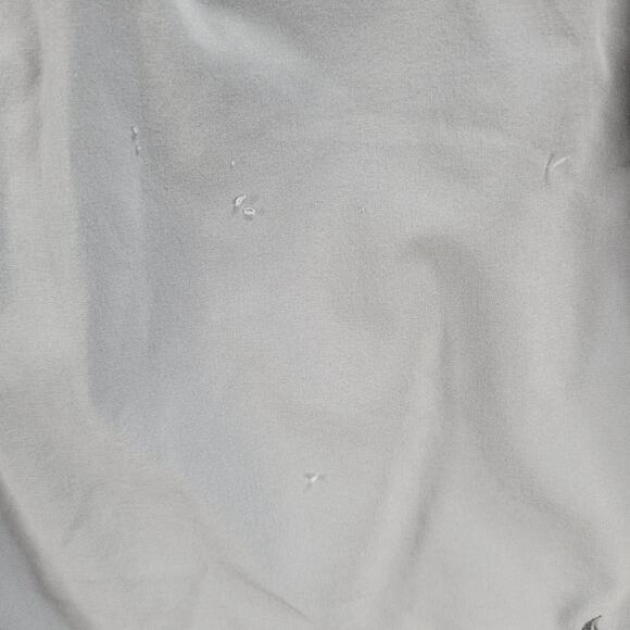 Nike Womens Dri Fit Shorts M Blue Gray Brief Lined Gym Running Active Pull On - Picture 11 of 12